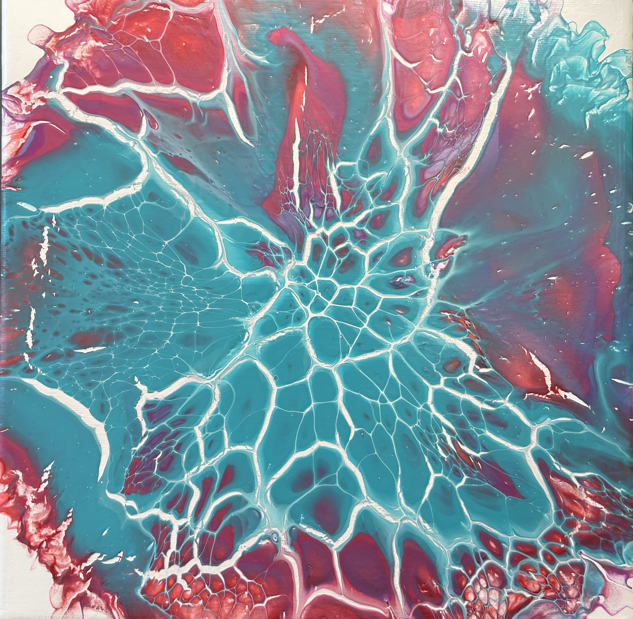 Click here to view Teal Nuclei by Jean Macaluso