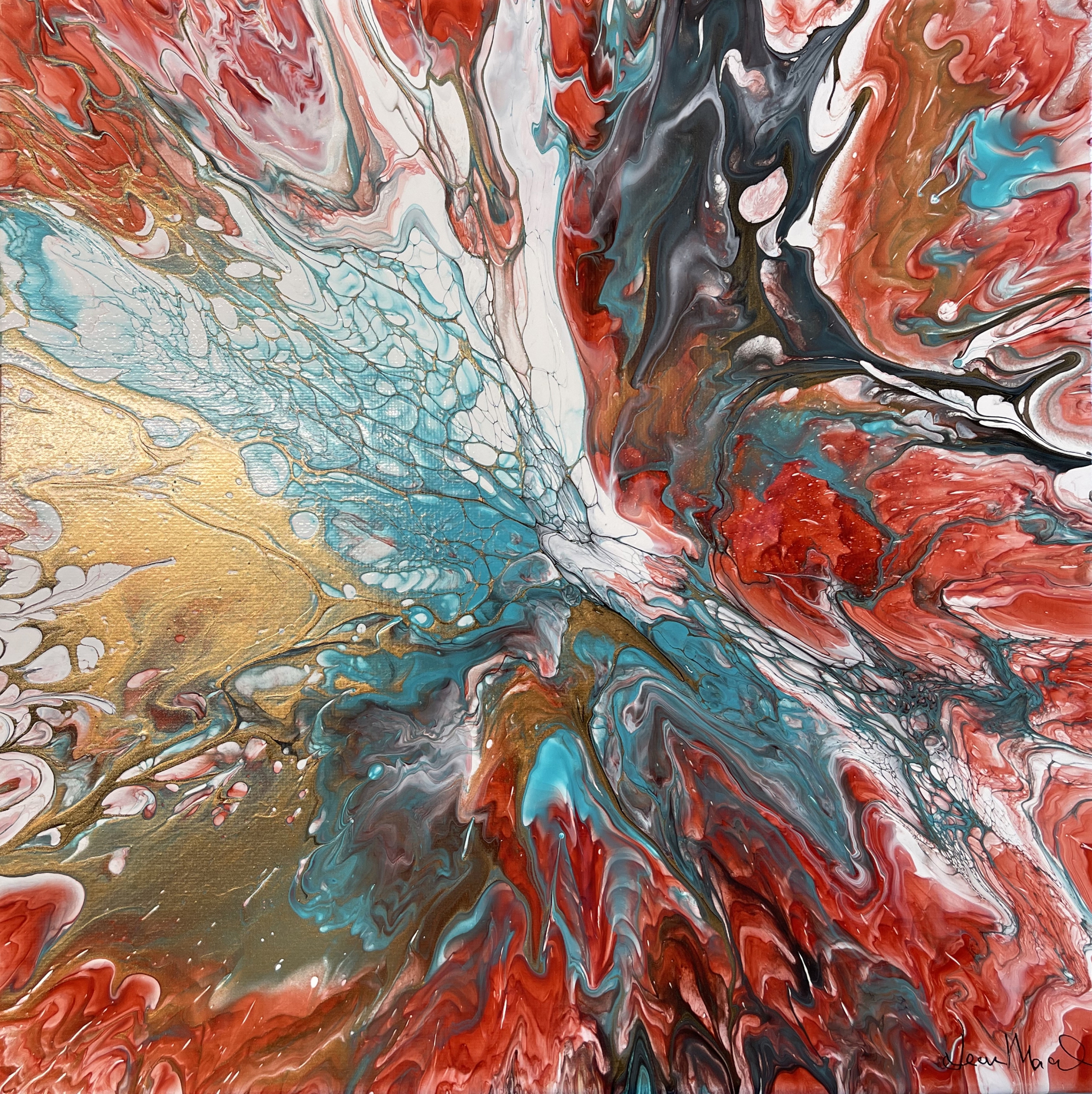 Click here to view Gold Flow by Jean Macaluso