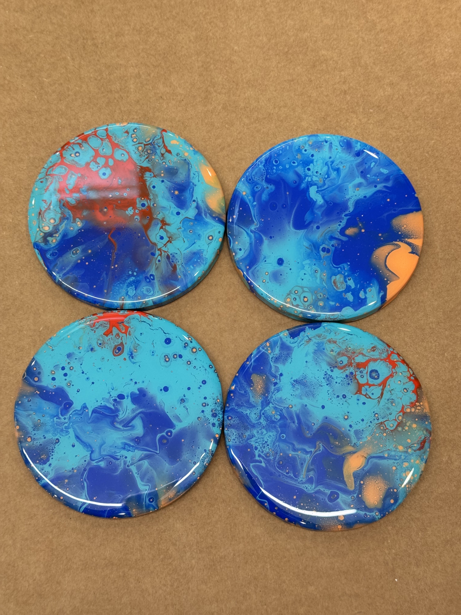 Click here to view Color Explosion Coasters by Jean Macaluso